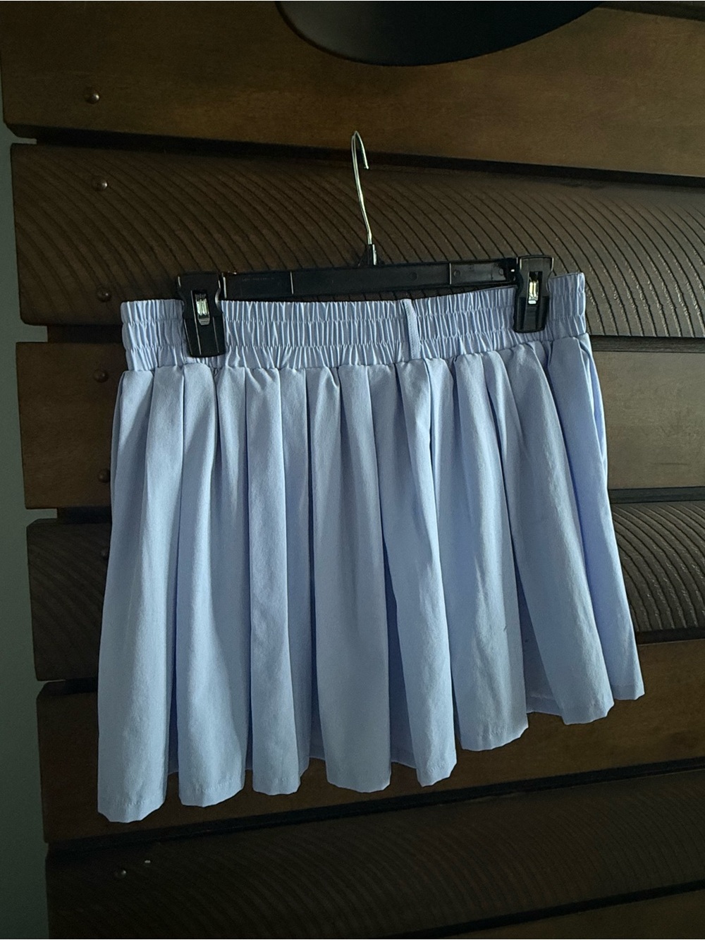 ALO Yoga Light Blue Rally Tennis Skirt - Picture 4 of 5